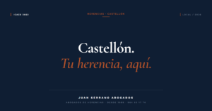 Abogado de herencias en Castellón - Juan Serrano Abogados