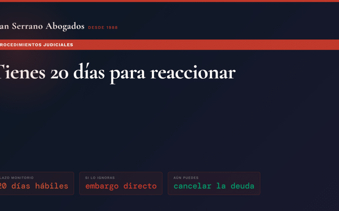 Notificación del juzgado por deuda: ¿qué hago?
