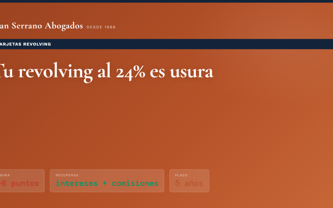 Tarjetas revolving: qué son, cómo reclamar y cómo salir de la deuda