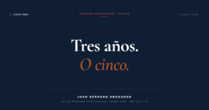 Cuánto tarda la Ley de Segunda Oportunidad - Juan Serrano Abogados