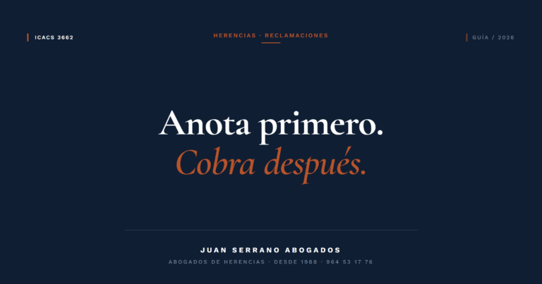 El heredero no paga la legítima: cómo reclamarla - Juan Serrano Abogados