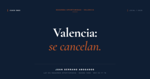 Ley de Segunda Oportunidad en Valencia - Juan Serrano Abogados